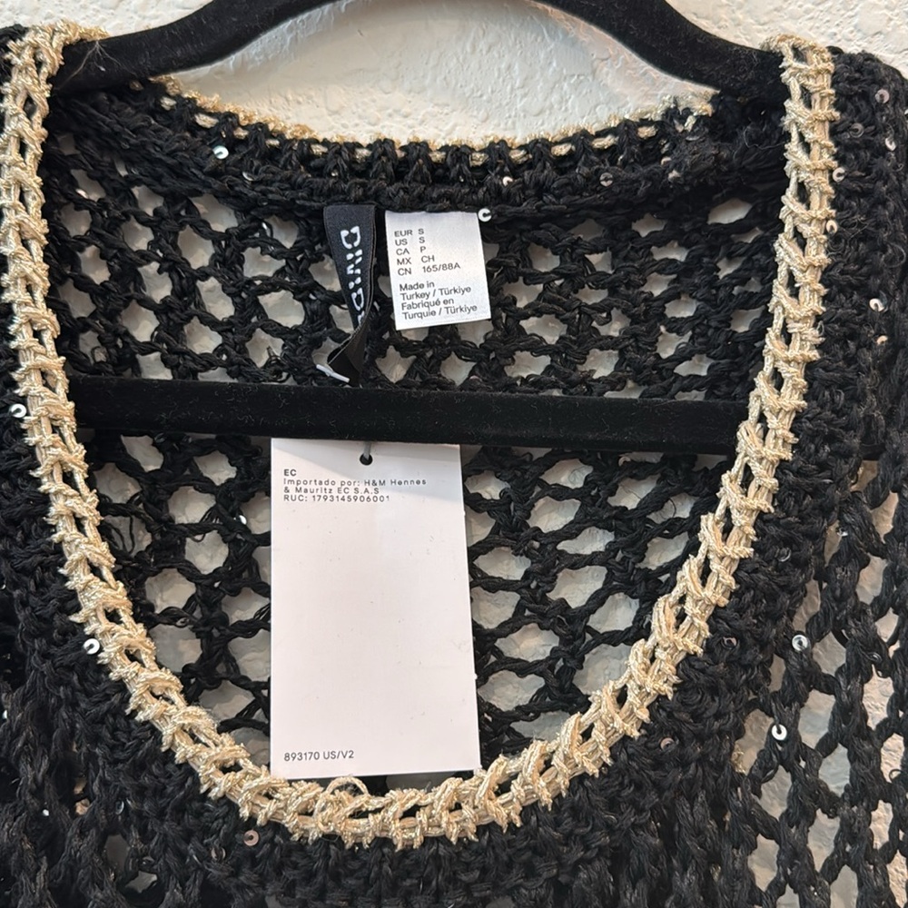 NWTS H&M Open Knit sweater vest - Picture 3 of 4